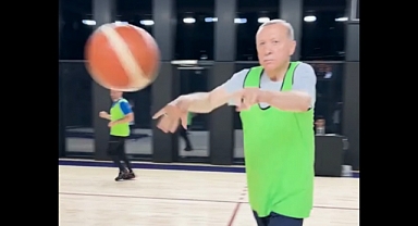 Erdoğan'ın 'Basketbol Oynadığı' Video Farklı Zamanlarda Kaydedilen Görüntülerden Oluşuyor