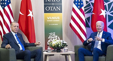 Erdoğan, NATO Liderler Zirvesi Kapsamında Biden İle Bir Araya Geldi