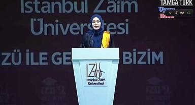 İstanbul Zaim Üniversitesinde Bu Yıl Üniversite Birincisi Bir Uygur Türkü Oldu: Genç Kız Doğu Türkistan'daki Soykırıma Dikkat Çekti