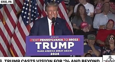 Önceki ABD Başkanı Donald Trump, ABD Başkanı Joe Biden'a 'Aptal O... Çocuğu' Dedi