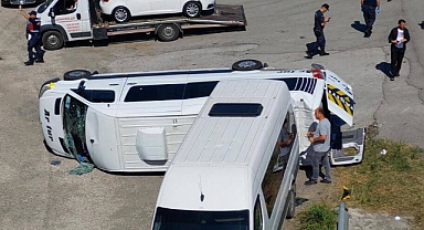 Samsun'da Trafik Kazası: 19 Yaralı