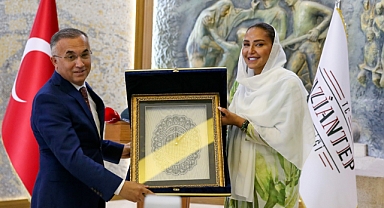 Suudi Arabistan Prensesi Lamia Bint Majid Al Saud, Gaziantep Valiliği'ni Ziyaret Etti