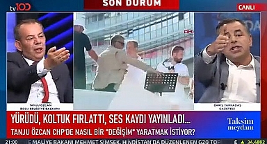 Tanju Özcan ve Barış Yarkadaş Canlı Yayında Birbirine Girdi
