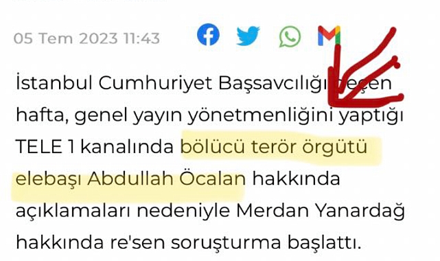 TİP'e Yakın Haber Sitesi, Öcalan'ın Terör Örgütü Elebaşı Olduğunu Dile Getirince PKK Yandaşlarının Lincine Uğrayıp Geri Adım Attı