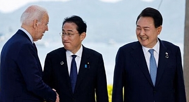 ABD, Güney Kore ve Japonya Liderleri Camp David'de Buluştu: Gündem Kuzey Kore