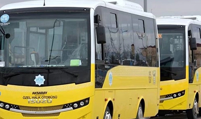 Aksaray'da 65 Yaş Üstüne Toplu Taşıma Ücretli Olacak