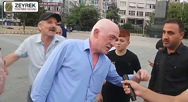 Atatürk'e Hakaret Eden Meczup Vatandaştan Tepki Gördü: Atatürk'ü Ağzına Alacak Adam mısın?