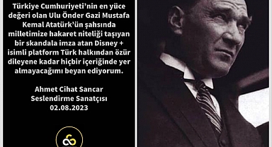Disney'in Lisanslı Türk Seslendirme Sanatçısı Hiçbir Projede Yer Almayacağını Açıkladı