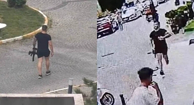 Esenyurt'ta Pompalı Tüfek İle Dehşet Saçan Maganda Elini Kolunu Sallayarak Uzaklaştı