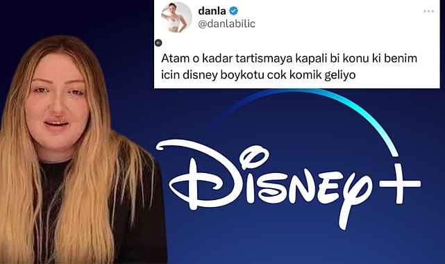 Fenomen Danla Bilic'e Atatürk'ün Dizisini Yayınlamama Kararı Alan Disney'i Boykot Etmek 