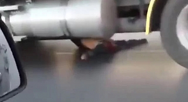 Hırsızlık Yapmak İçin Gizlendiği Tırın Altında Kilometrelerce Sürüklenerek Öldü