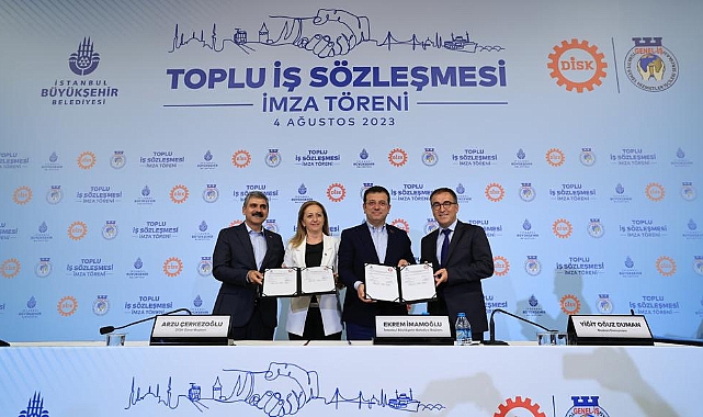 İBB ve DİSK TİS İmzaladı