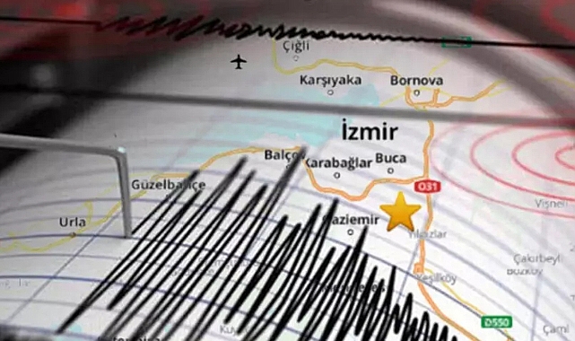 İzmir'de Deprem Meydana Geldi