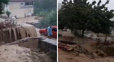 Kayseri'de Sel Felaketi: Ekili Araziler, Ev ve İş Yerlerini Su Bastı