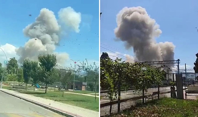 Kocaeli Derince Limanı Yakınında Patlama Meydana Geldi