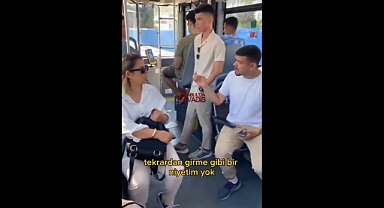 Otobüste Yüksek Sesle Müzik Dinlediği İçin Uyarılan Şahıs, Kendisini Uyaran Kadını Ölümle Tehdit Etti