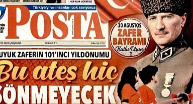 Yandaş Posta'dan Büyük Rezillik: Atatürk Diye Badem Bıyıklı Birinin Fotoğrafını Koydular