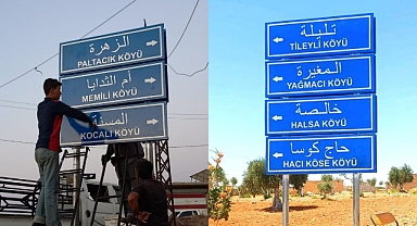 Türkmeneli'nde Arapça Tabelalar Türkçeleşiyor