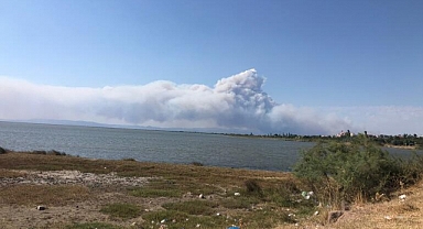 Yunanistan'daki Yangın Sebebi ile İpsala Sınır Kapısı Kapatıldı