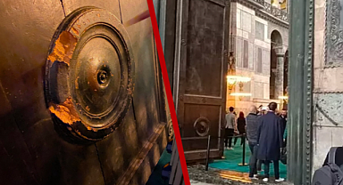 Ayasofya'nın Bir Kapısı Daha Kırıldı