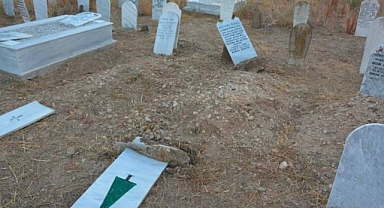 Batı Trakya'da Türk Mezarlığına Saldırı