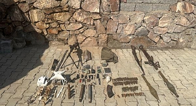 Bitlis'te, Kürtçü Terör Örgütü PKK'ya Ait Çok Sayıda Silah ve Mühimmat Ele Geçirildi