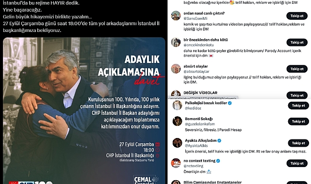 CHP'li Cemal Canpolat İstanbul İl Başkanlığı'na Aday Oldu