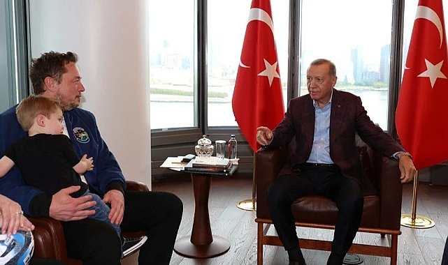 Erdoğan, Elon Musk ile Görüştü