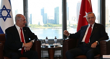 Erdoğan, İsrail Başbakanı Netanyahu ile Bir Araya Geldi