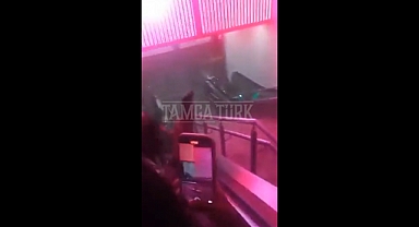 İstanbul'da Şiddetli Yağış Sonrası Başakşehir Metrosu'nu Su Bastı