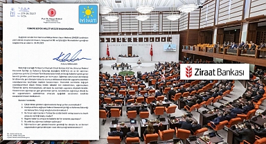 İYİ Parti, Ziraat Bankası'nın Sığınmacı Çalıştırma Şartıyla KOBİ'lere Kredi Verdiği İddiası Hakkında Mecliste Soru Önergesi Verdi