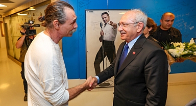 Kılıçdaroğlu, Behzat Ç. Olarak Bilinen Erdal Beşikçioğlu'nu Ziyaret Etti