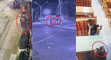 Kredi Kartı Çalıp Yemeğe Giden Hırsızlar Kameralara Yakalandı