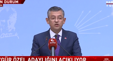 Özgür Özel: CHP Genel Başkanlığı'na Adaylığımı İlan Ediyorum