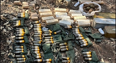 Pençe-Kilit Bölgesinde Kürtçü Terör Örgütü PKK'ya Mühimmat Darbesi
