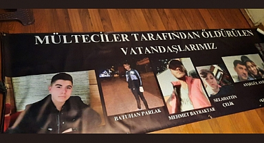 Sığınmacı Karşıtı Eyleme Yasak: Polis Sığınmacıların Katlettiği Vatandaşlarımızın Olduğu Pankarta 'Provokasyon' Dedi