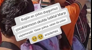 Suriyeli Sığıntılar, İstiklal Marşı'nın Okullarda Okunmasının 'Çirkin' Bir Duygu Olduğunu Söyledi