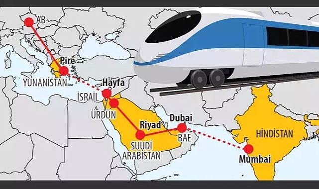 Türkiye'nin Dışarda Kaldığı Hindistan-Avrupa Ekonomik Koridoru'nun Rotası - Haberler - TamgaTürk