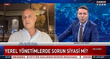 Ümit Özlale, İzmir Büyükşehir Belediyesindeki Aşiretleşmeyi Eleştirdi