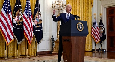 ABD Başkanı Joe Biden Konuşmasını Yarıda Kesti