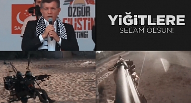 Ahmet Davutoğlu, Terör Örgütü Hamas'ın Propagandasını Yaptı