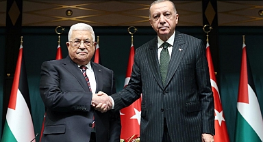 AKP'li Cumhurbaşkanı Erdoğan, Filistin Devlet Başkanı Mahmud Abbas İle Telefonda Görüştü