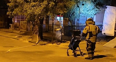 Ankara'da Şüpheli Paket Fünye ile Patlatılacak