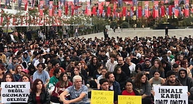 Aydın'da CHP Gençlik Kolları, Asansör Faciasını Protesto Eden Öğrencileri Dağıtmaya Çalıştı