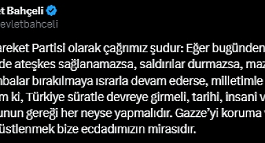 Bahçeli 24 Saat Süre Vermişti: MHP'den Ferdi Tayfur Şarkısıyla Gazze Videosu