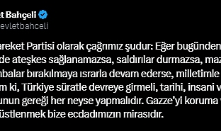 Bahçeli 24 Saat Süre Vermişti: MHP'den Ferdi Tayfur Şarkısıyla Gazze Videosu