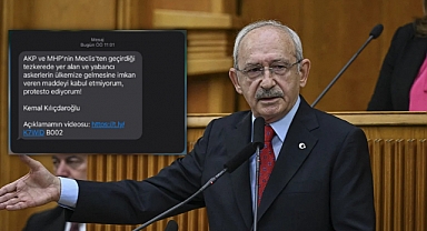 CHP Genel Başkanı Kemal Kılıçdaroğlu Vatandaşlara İzinsiz SMS Gönderdi