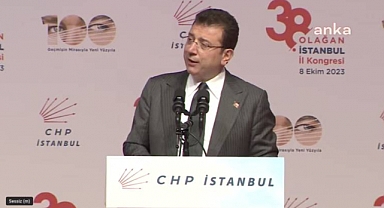 CHP İl Kongresi'nde Konuşan İmamoğlu: Önümüzdeki Taşları Temizleyin, Ayağımıza Taş Değmesin
