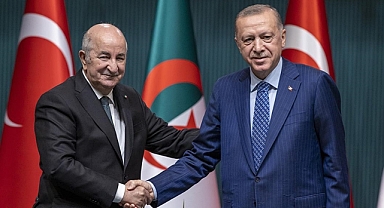 Cumhurbaşkanı Erdoğan, Cezayirli Mevkidaşı Tebbun ile Görüştü