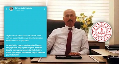 Devlette Yeni Paralel Yapılanma: Milli Eğitim Müdürü'nün Menzil Örgütüne Bağlılık Sözü Vermesi Meclise Taşındı